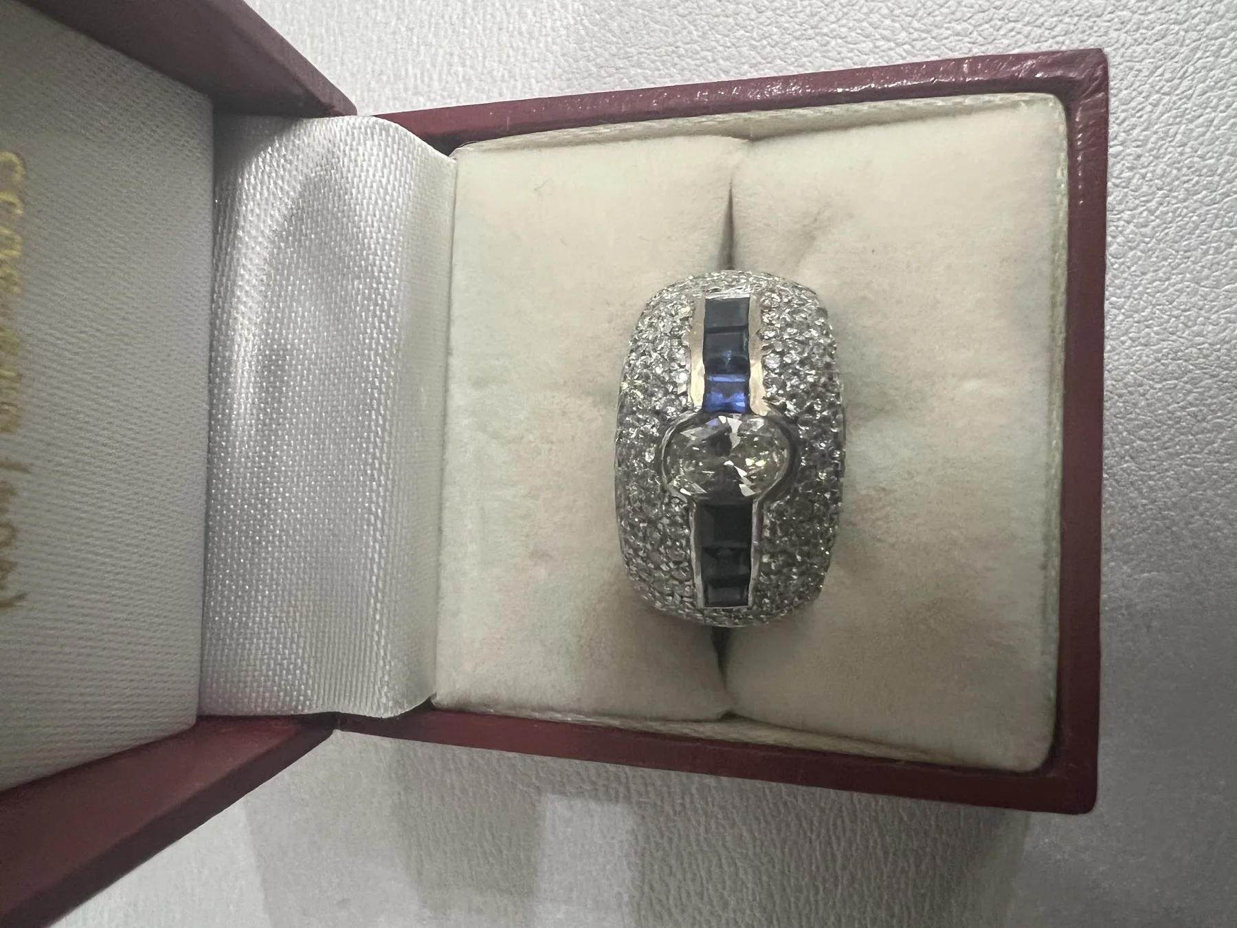 Sapphire Cocktail Ring